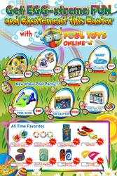 Get EGG-xtreme FUN and Excitement this Easter with PoolToys Online!