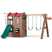 Kids Outdoor Plastic Swing Sets For Toddlers Available At Step2 Direct