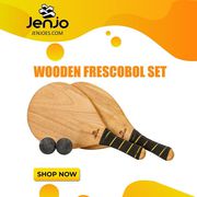 Wooden Frescobol Set | Best for Outdoor Fun | Jenjo Games - Australia